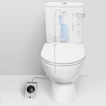 Фото 6 - Система смыва для туалета с педальным приводом, боковой подвод.